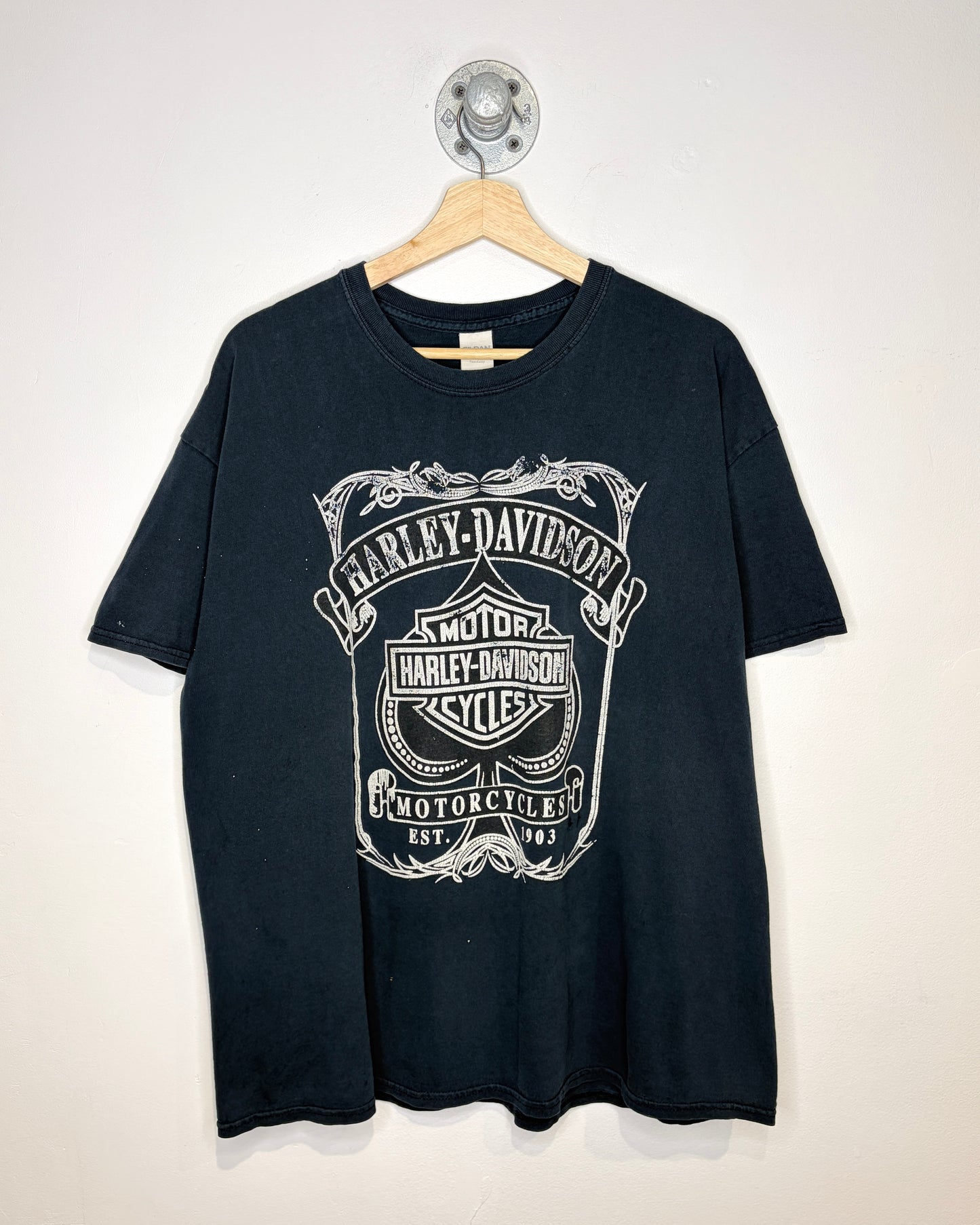 2000’s Harley Davidson Motor Cycles Est. Black 1903 Tee Shirt