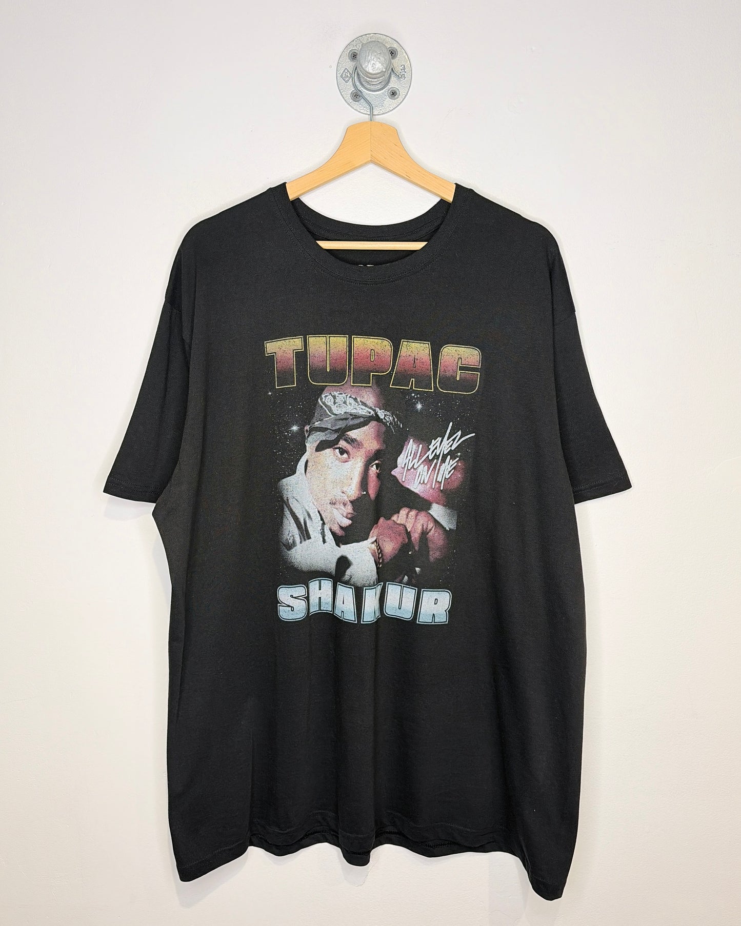 Tupac Shakur All Eyez On Me Black Tee Shirt
