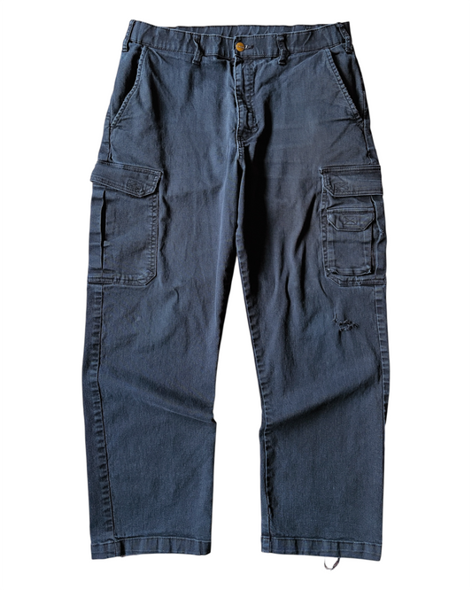 2000s Dakota Faded Black Cargo Pants