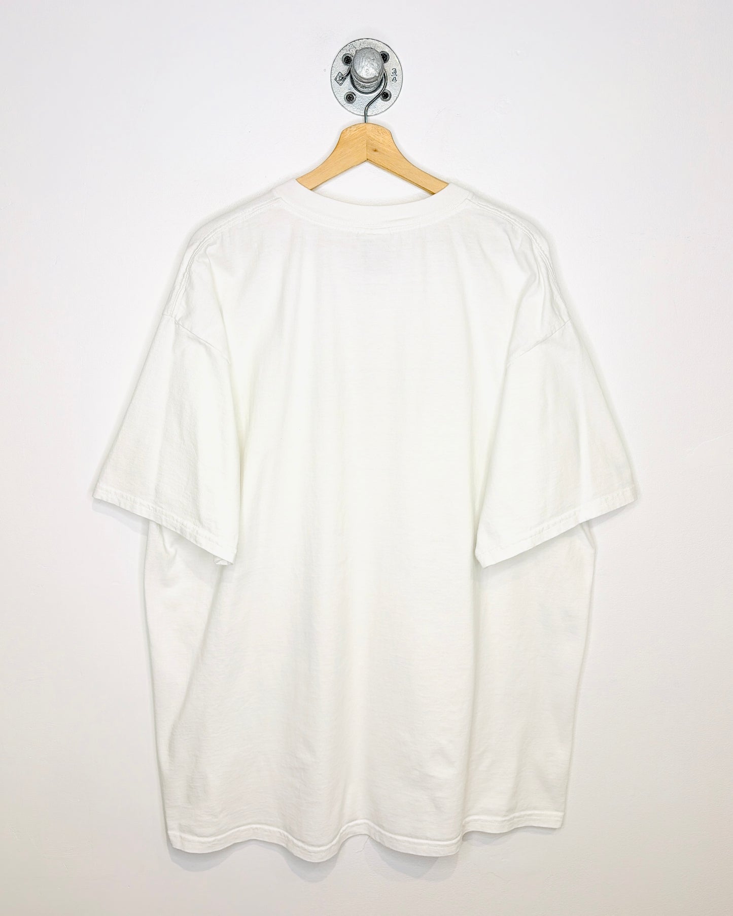 Vintage 1990s Hard Rock Cafe Calgary White Tee Shirt