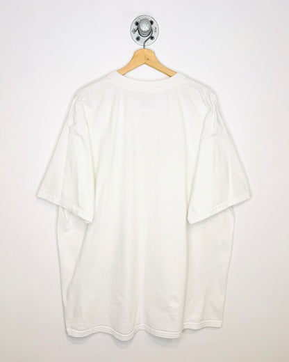 Vintage 1990s Hard Rock Cafe Calgary White Tee Shirt