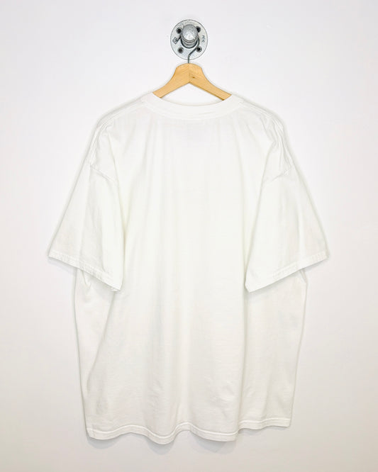 Vintage 1990s Hard Rock Cafe Calgary White Tee Shirt