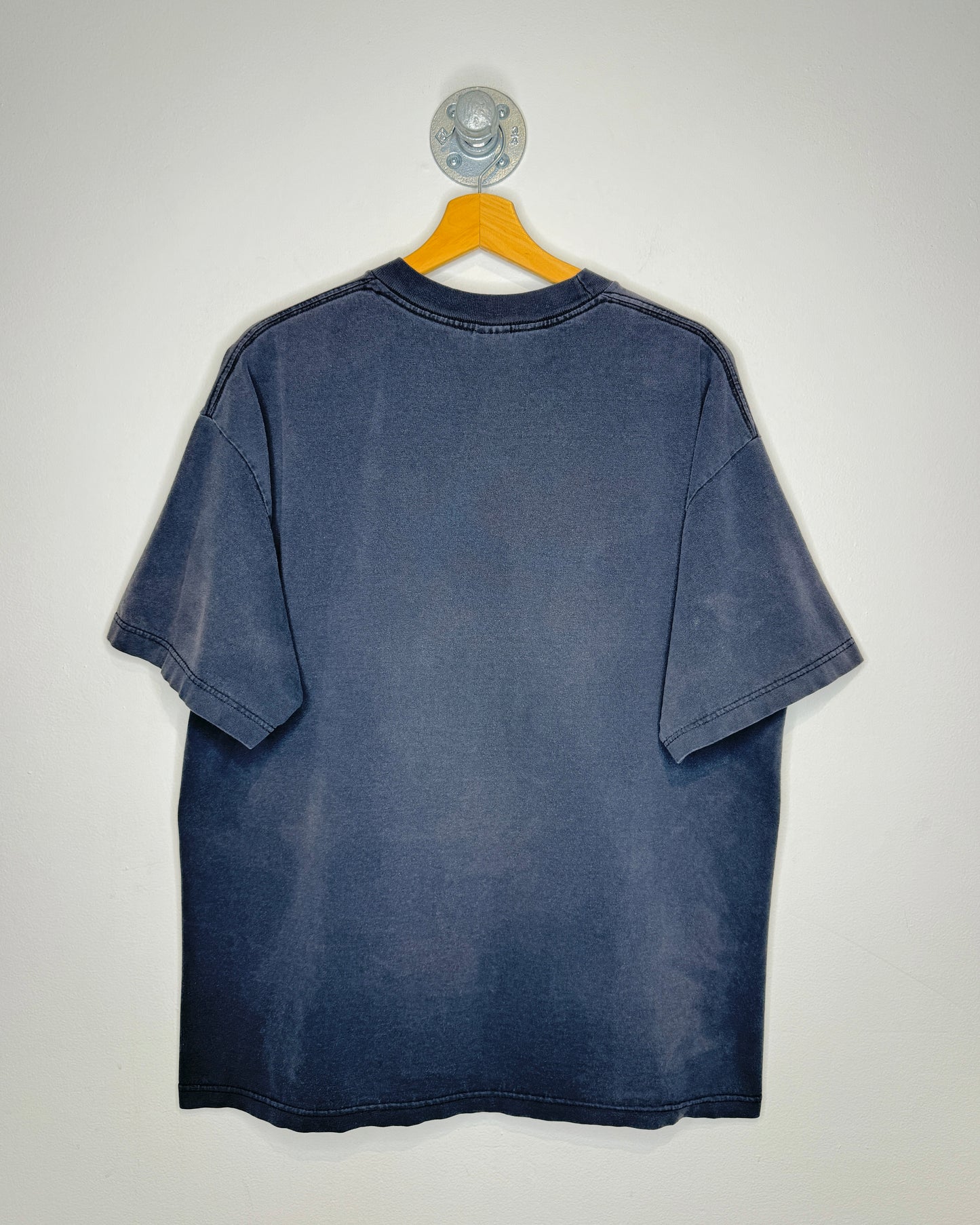 Vintage 1999 WWF Stone Cold Steve Austin Faded Black Tee Shirt