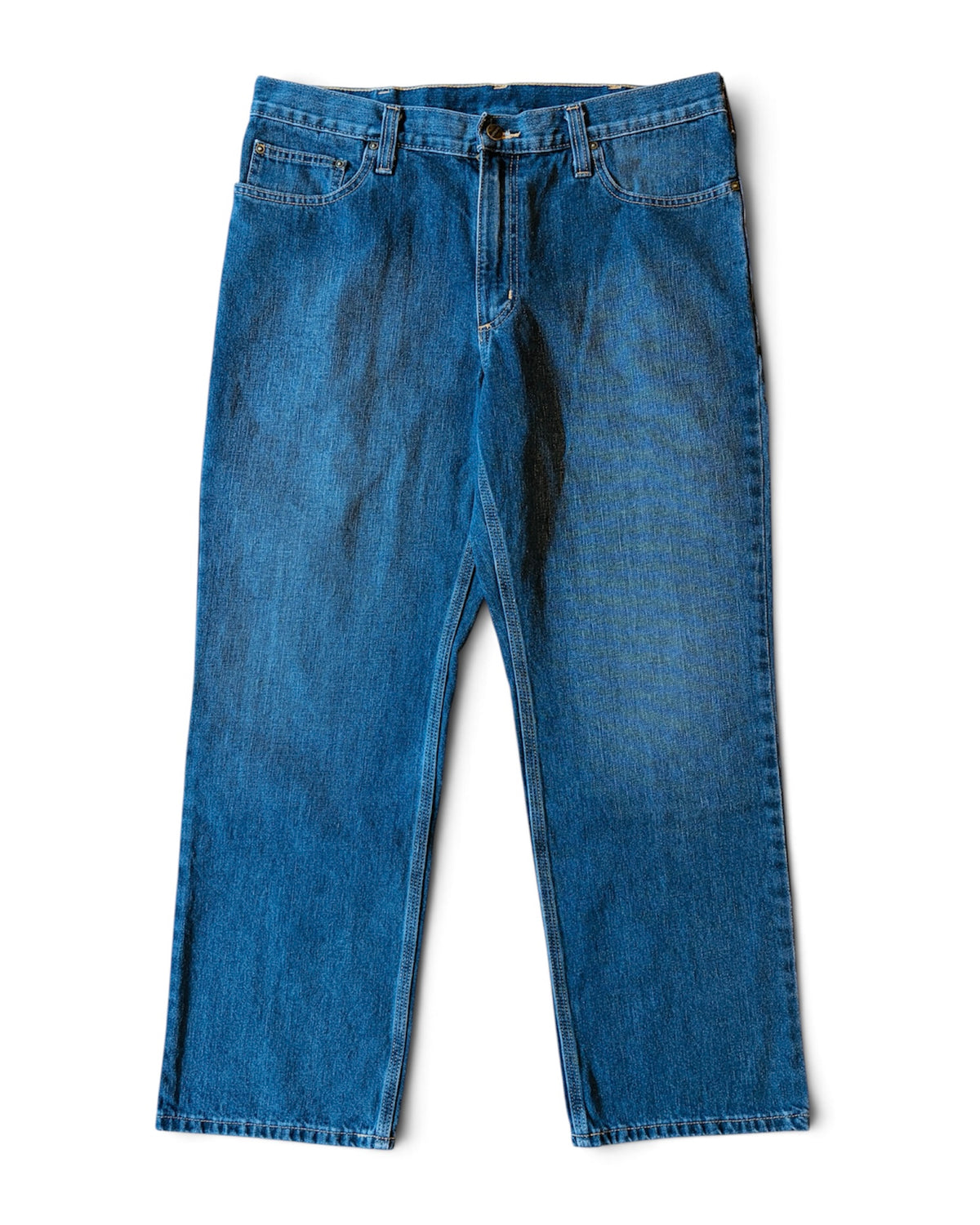 Vintage 2000s Carhartt Relaxed Fit Faded Dark Wash Jeans