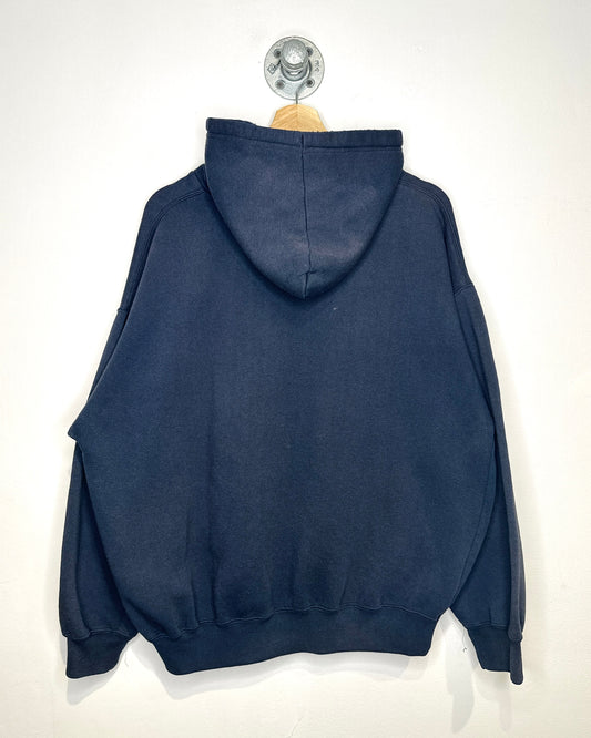 Vintage 90s Wilson Althletics Navy Hoodie