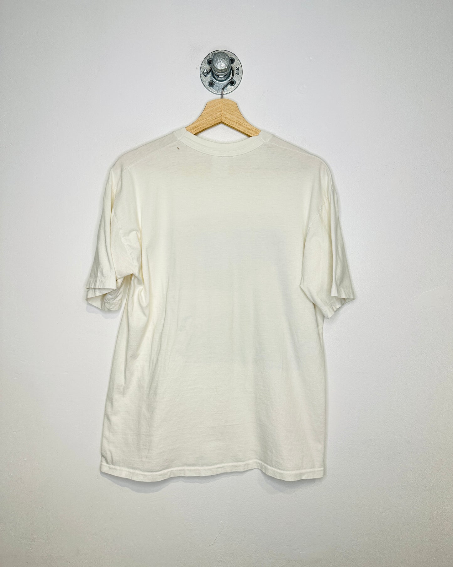 Vintage 1990s Huntington Beach Surf White Tee Shirt