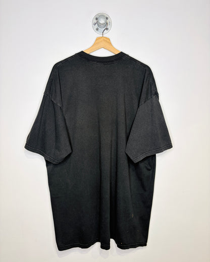 Vintage 90s Protect Our Oceans Black Tee Shirt