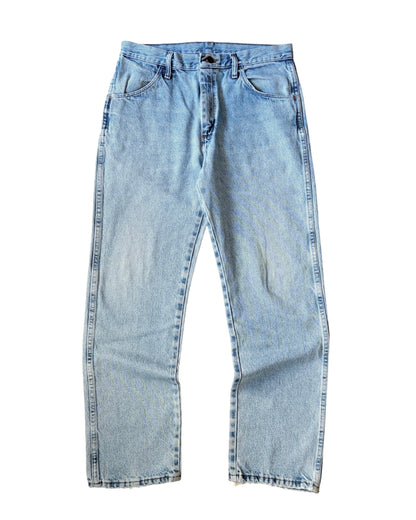 Rustler Stone Washed Blue Denim