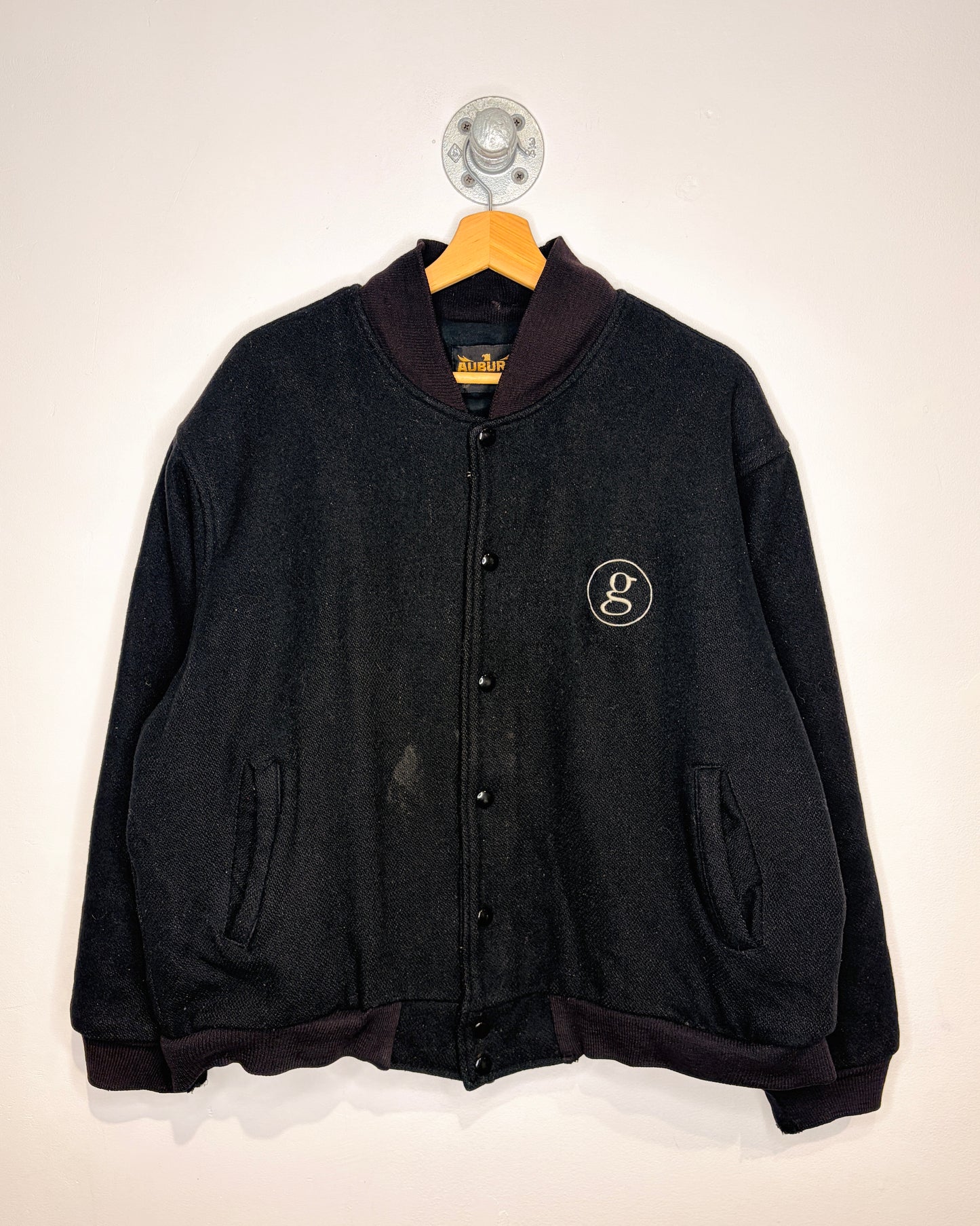 Vintage 90s Garth Brooks World Tour Black Wool Jacket