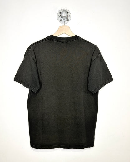 Vintage 1997 Marvin The Martian I Need My Space Faded Black Tee Shirt