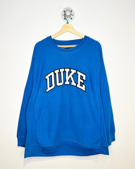 Vintage Early 2000s Duke Blue Crewneck Sweatshirt