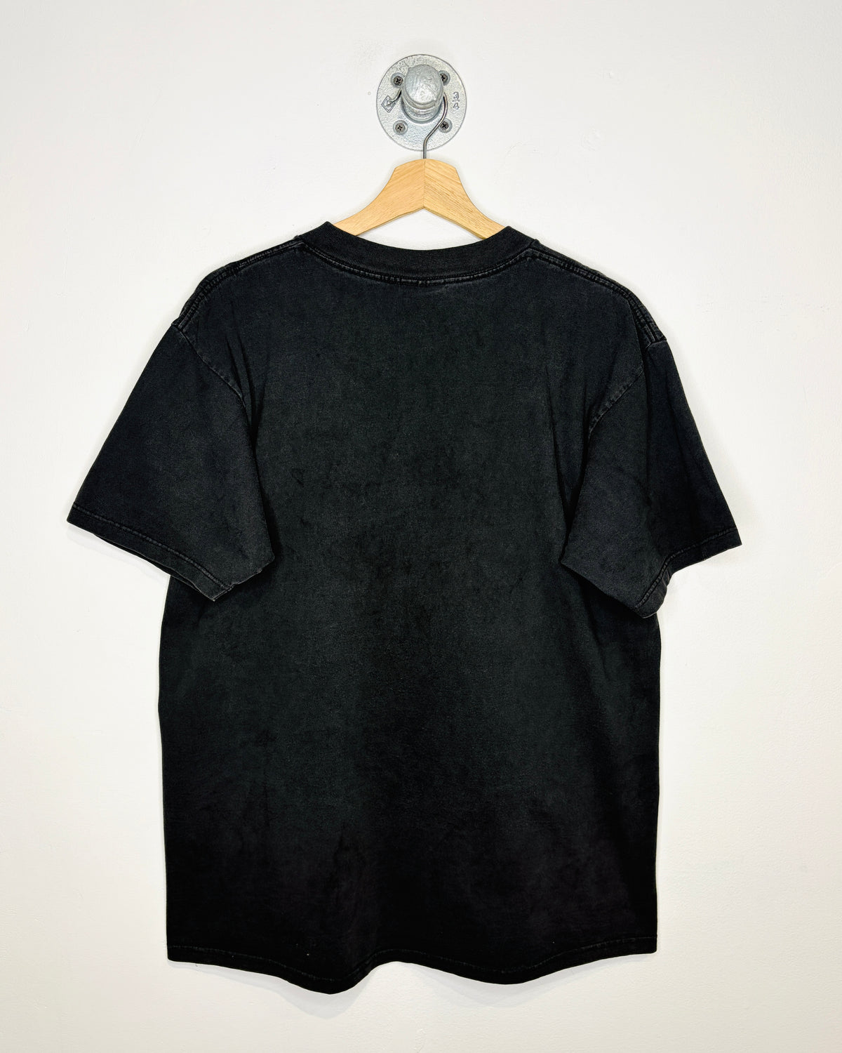 Vintage 90s Bowen Island Brewing Faded Black Tee Shirt
