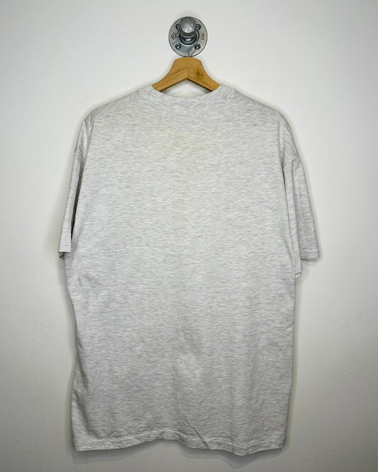 Vintage “My Kids & Money Go To Bloomsburg U” Grey Tee Shirt