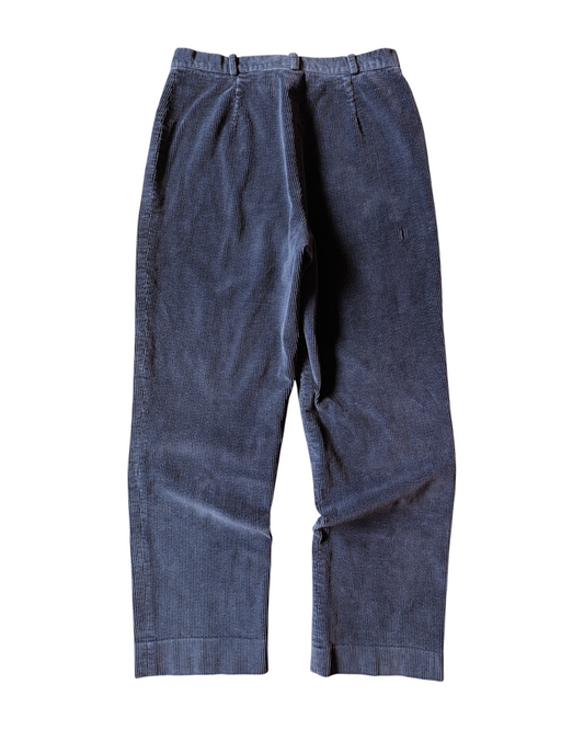 Vintage 90s Woman’s Faded Navy Corduroy Pants