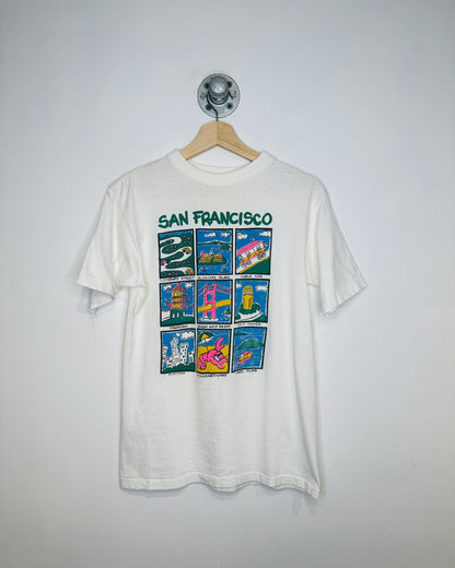 Vintage 2000s San Francisco Tourist White Tee Shirt