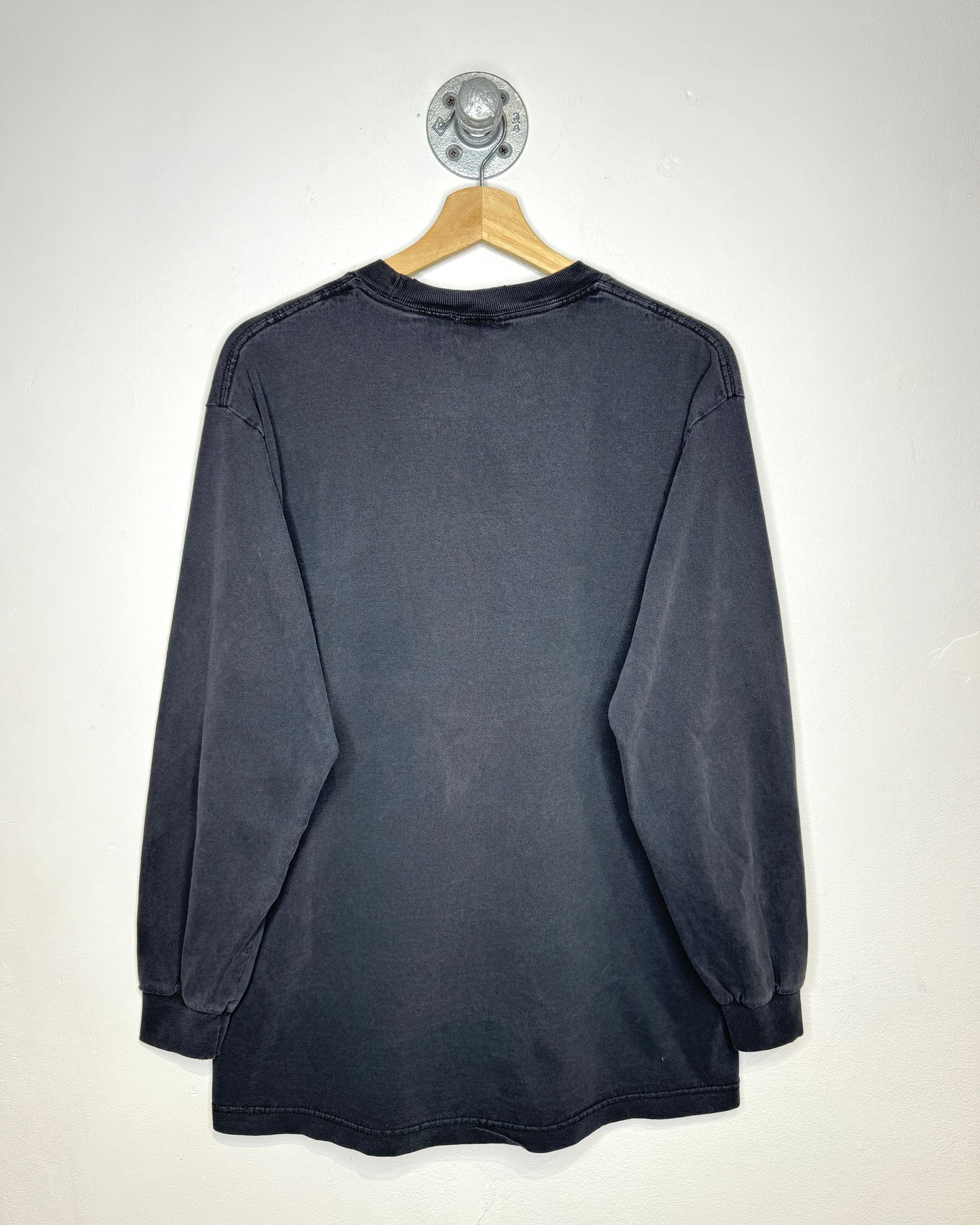 Vintage Disney The Lion King Faded Black Longsleeve Shirt