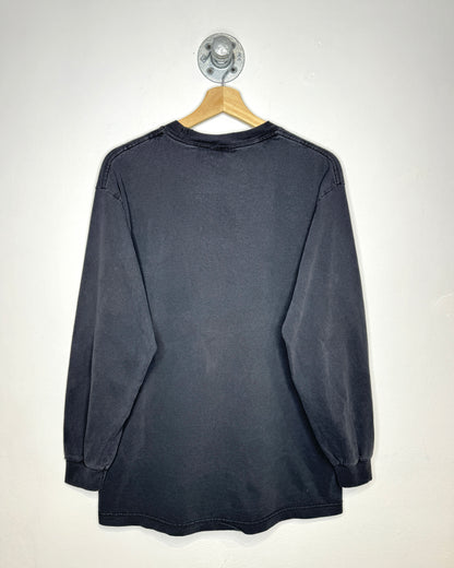 Vintage Disney The Lion King Faded Black Longsleeve Shirt