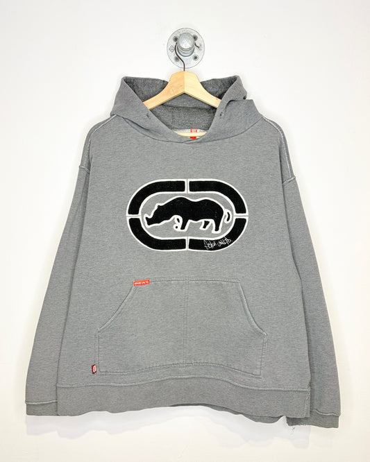 Vintage Y2K Ecko Unltd Boxy Grey Hoodie