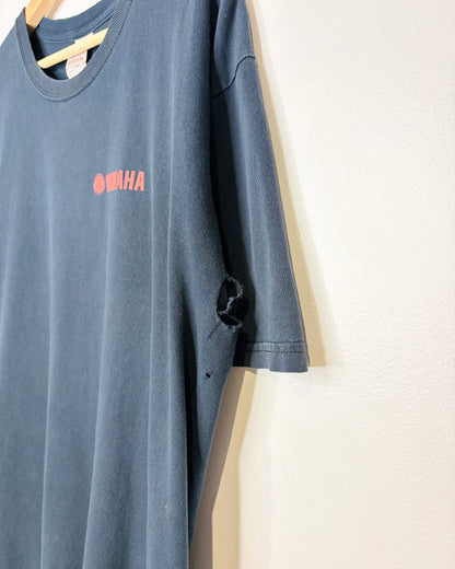 2008 Yamaha Faded Black Tee Shirt