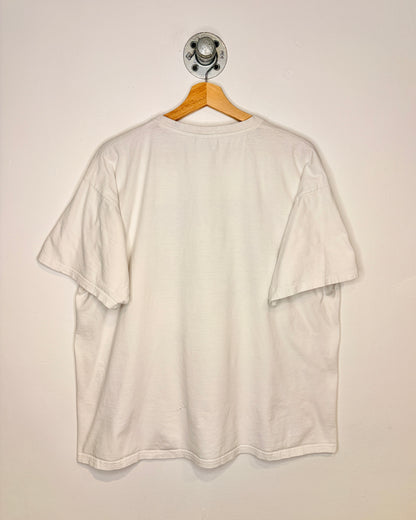 Vintage 90s “No Kangaroos In Austria?” White Tee Shirt
