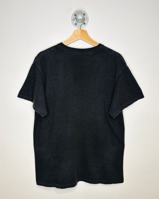 Vintage 1997 Charley Pride Faded Black Tee Shirt