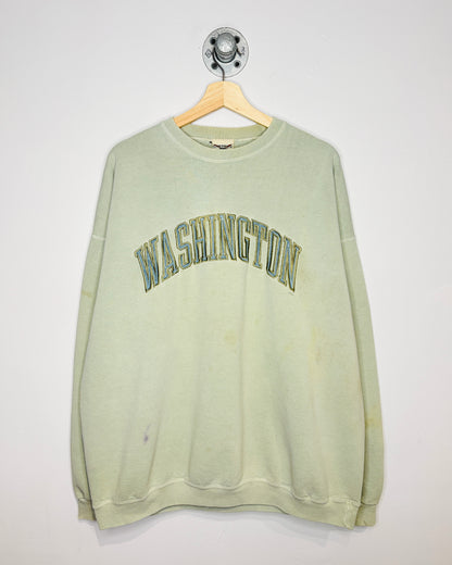 Vintage 90s Washington Earth Tone Crewneck Sweatshirt