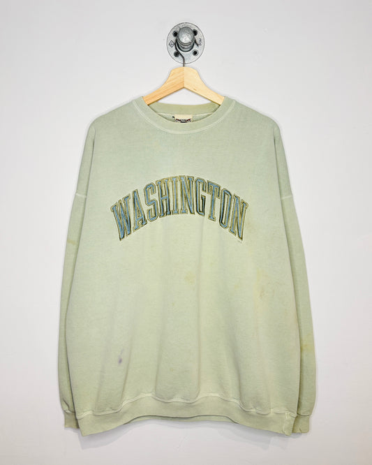 Vintage 90s Washington Earth Tone Crewneck Sweatshirt
