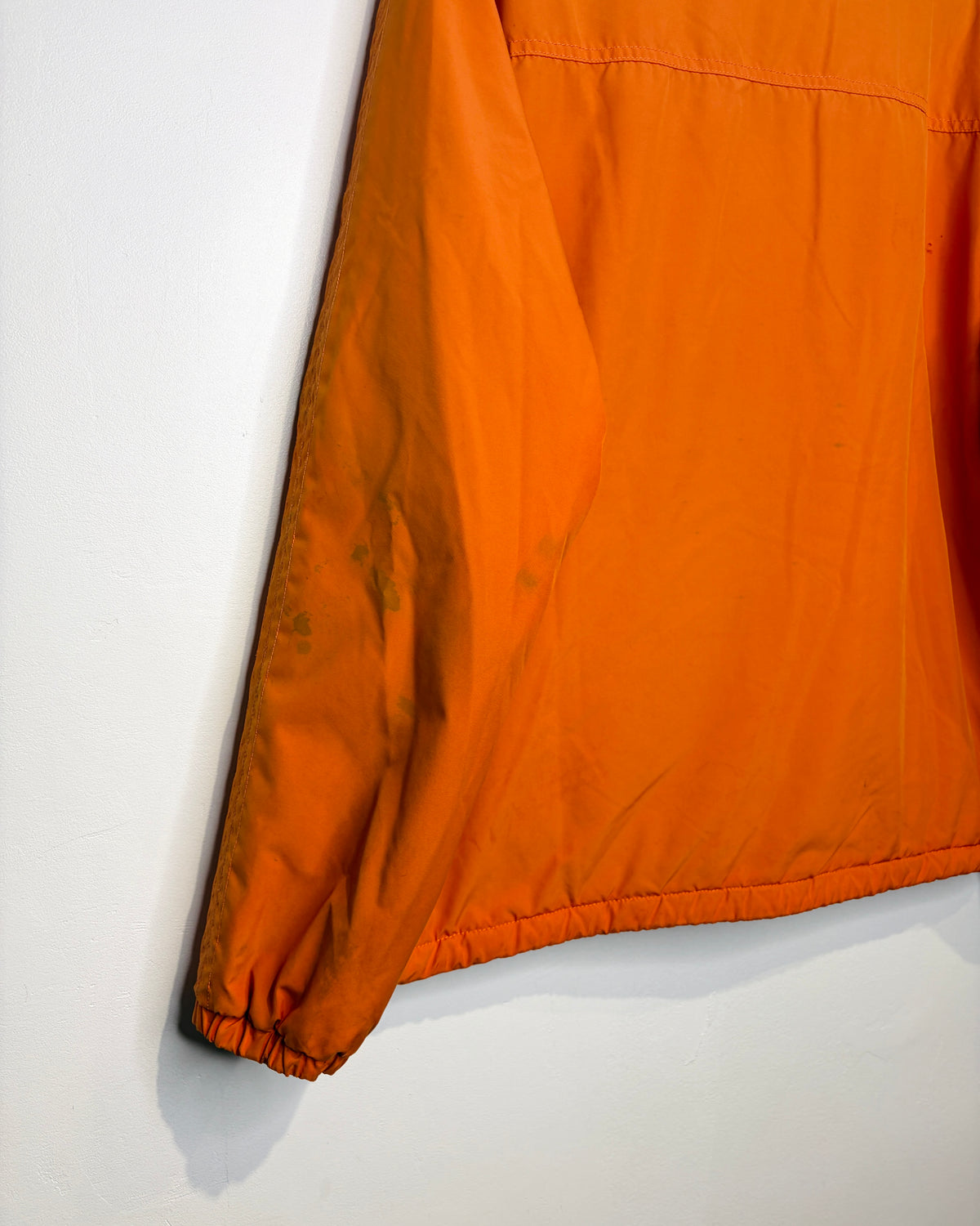 2000s Tommy Hilfiger Orange Fleece Lined Jacket