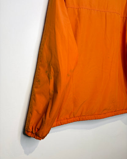 2000s Tommy Hilfiger Orange Fleece Lined Jacket