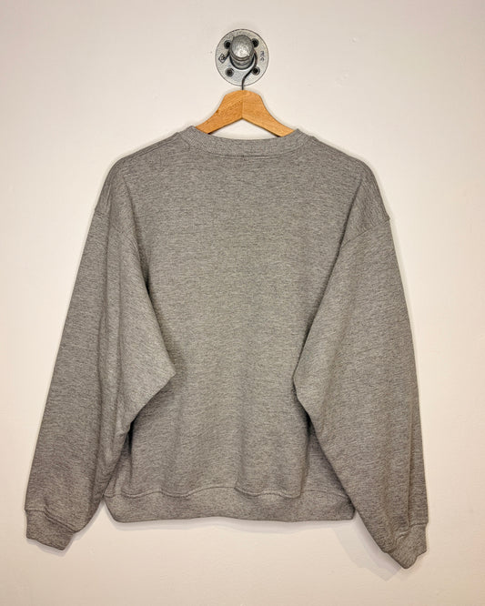 Vintage Reebok Mini Logo Grey Crewneck Sweatshirt