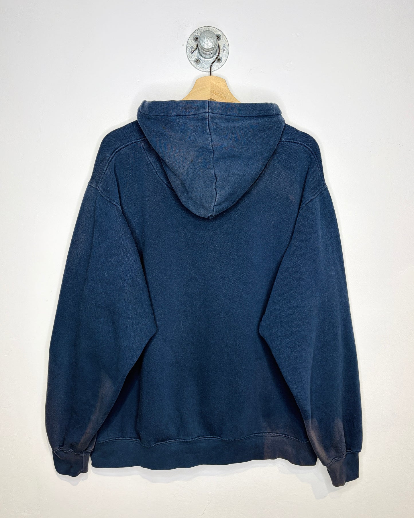 Vintage 2004 Jimi Hendrix Faded Navy Blue Hoodie