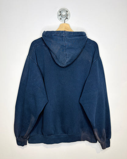 Vintage 2004 Jimi Hendrix Faded Navy Blue Hoodie