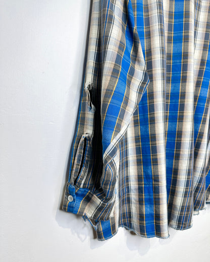 Vintage Hamill Plaid Distressed Flannel