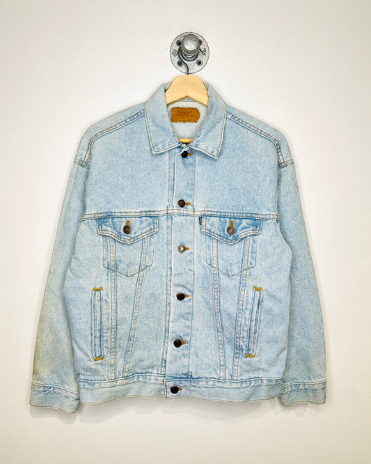 Vintage 1970s Levi’s Type III Light Wash Denim Trucker Jacket