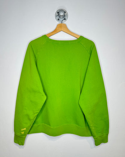 Vintage Boxy Club Monaco Sport Green Crewneck Sweatshirt