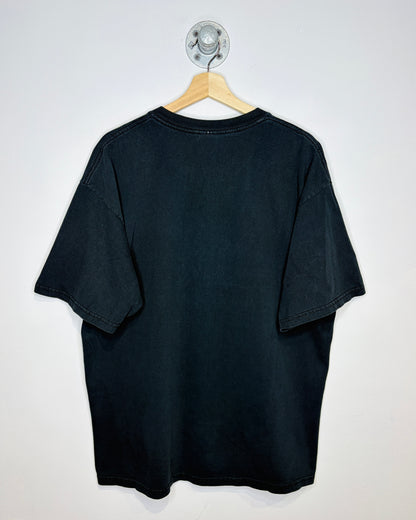 Vintage Cypress Hills Saskatchewan Faded Black Tee Shirt