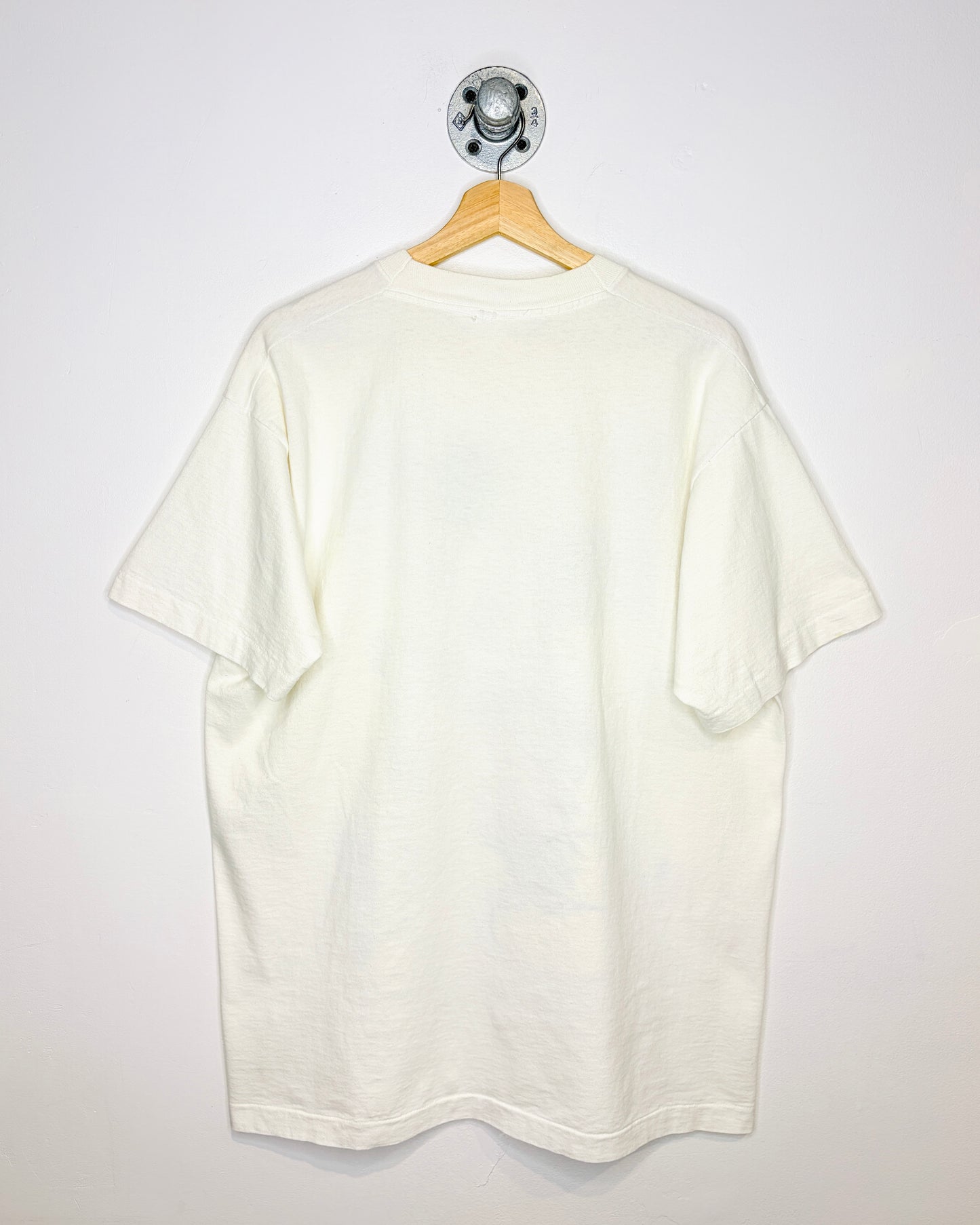 Vintage 90s Mickey By Jerry Leigh White Tee Shirt