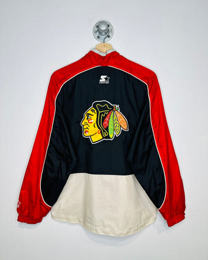 Vintage 1990s Starter Chicago Blackhawks Nylon Jacket