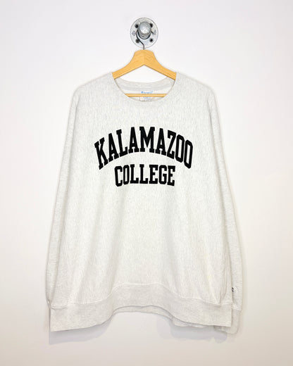 Kalamazoo College Oatmeal Grey Crewneck Sweatshirt