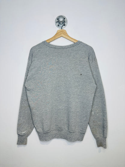 Vintage 1980s Coors Logo Grey Crewneck Sweatshirt