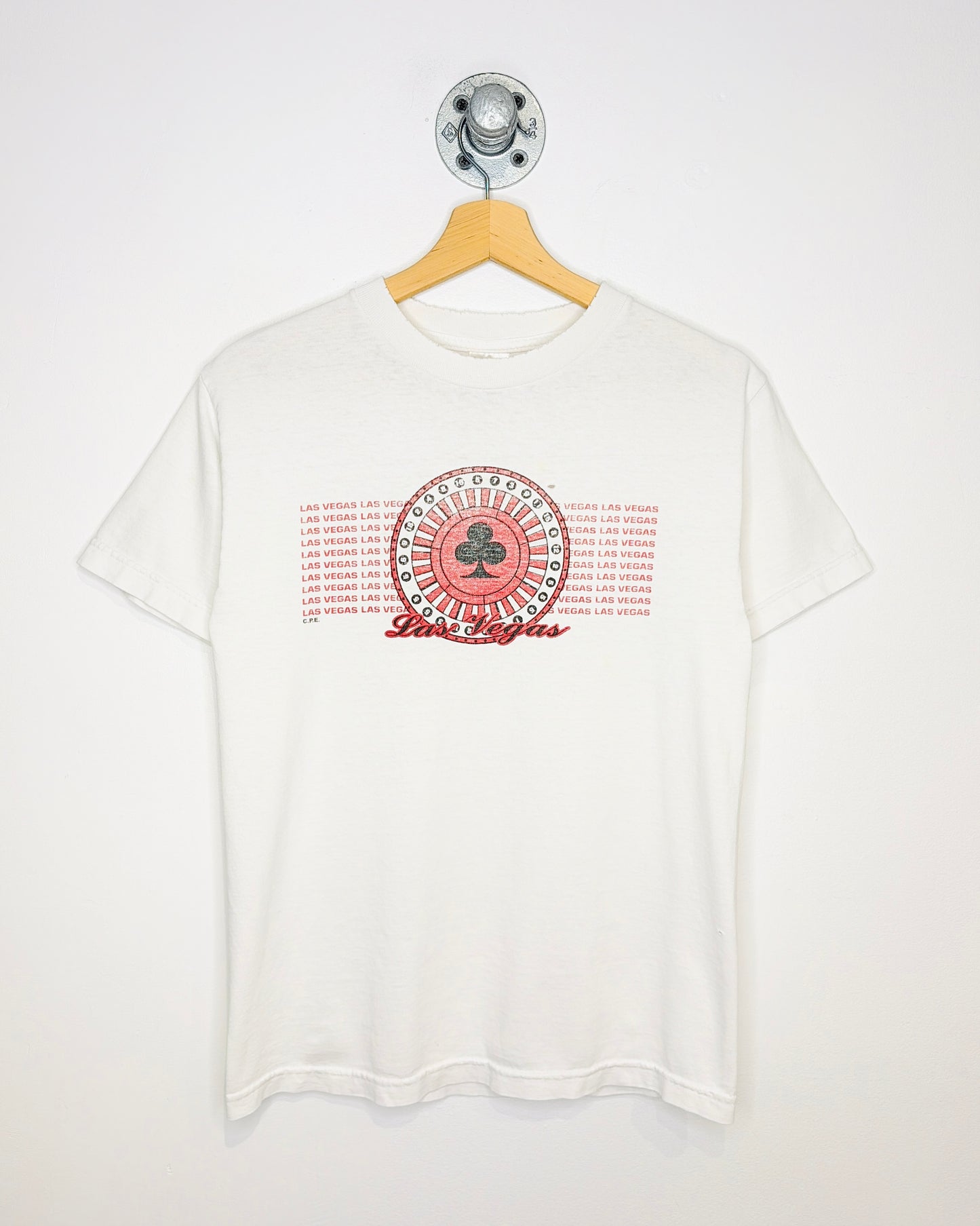 Vintage Y2K Las Vegas White Tee Shirt