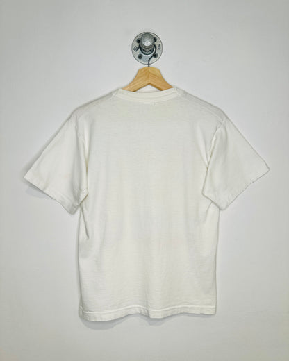 Vintage 1995 Cleveland Baseball Playoffs White Tee Shirt