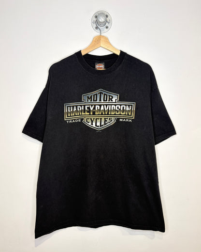 2010 Harley Davidson Sanford Florida Black Tee Shirt