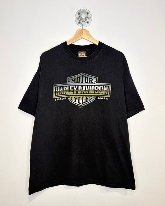2010 Harley Davidson Sanford Florida Black Tee Shirt