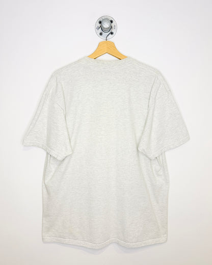 Vintage 1995 Magnificent Flying Machines Air Show Grey Tee Shirt