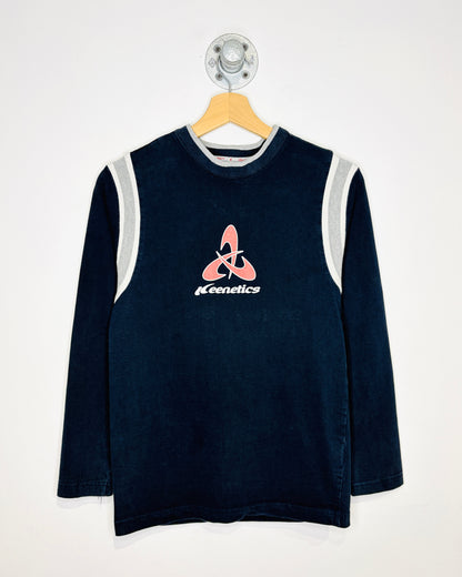 Vintage Y2K Kenetics Navy Longsleeve Shirt