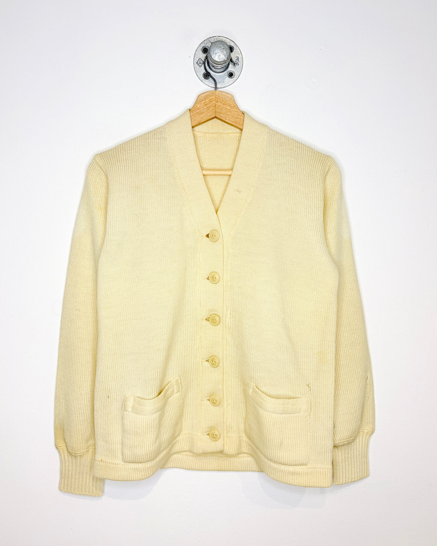 Vintage 50s/60s Tan Heavywight Cardigan