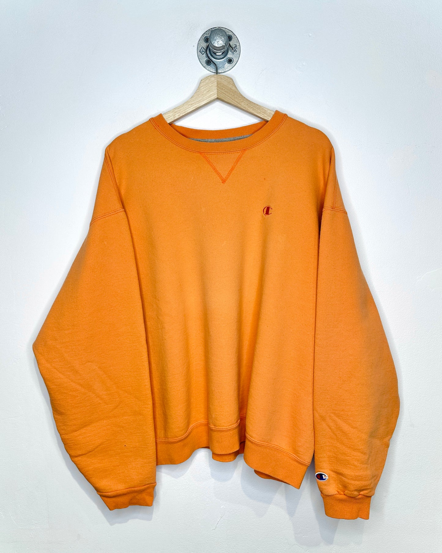 2000s Champion Faded Orange Sweatshirt