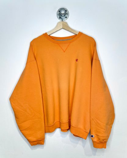 2000s Champion Faded Orange Sweatshirt