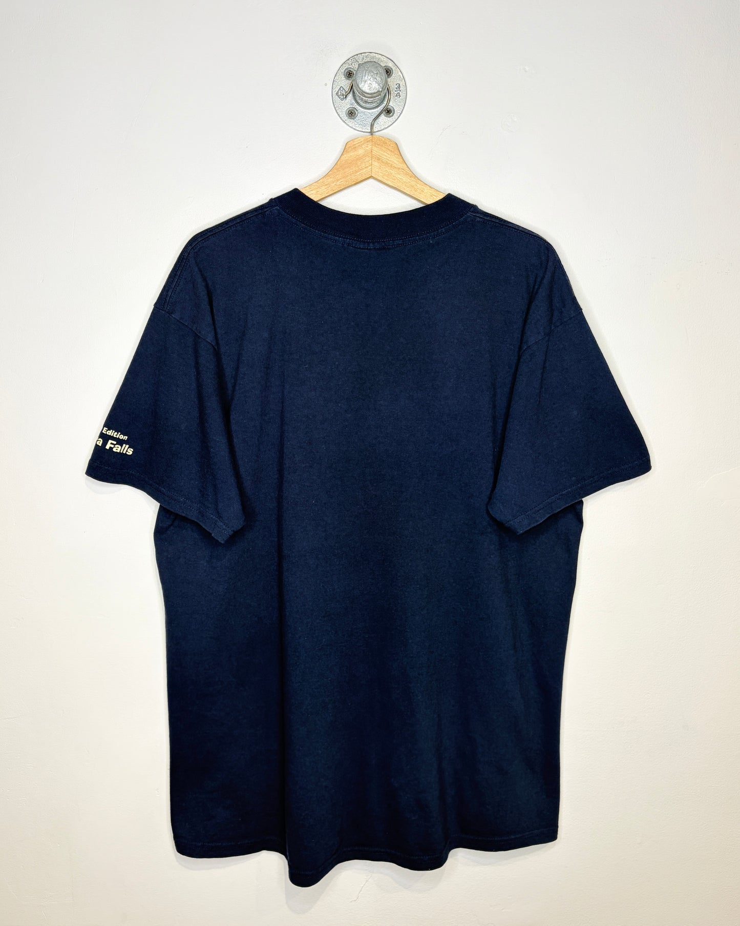 Vintage 90s Hard Rock Cafe Niagara Falls Navy Tee Shirt